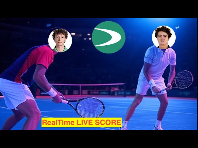 🎾 Joao Fonseca vs Ugo Humbert | Davis Cup 2025 | LIVE Score & Match Updates #france vs #brazil