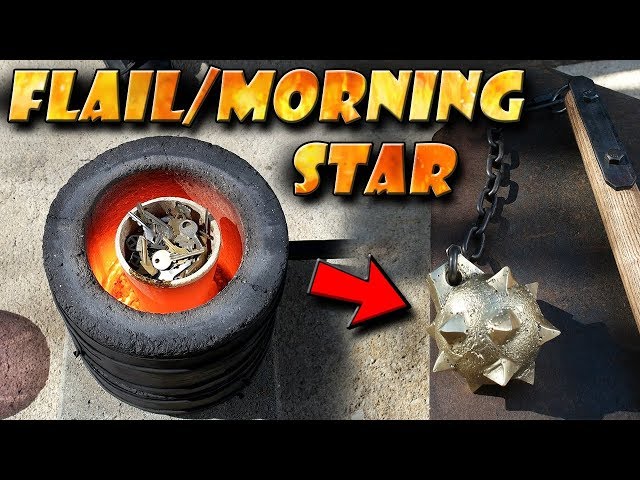 "No Music" Casting a Flail/Morning Star Out of Brass Keys Start to Finish