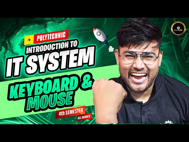 Introduction to It System  : KEYBOARD AND MOUSE  | #astechnic #polytechnic2ndsemester #itsystem