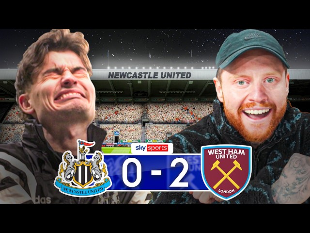 Behzinga EMBARRASSES WillNE After West Ham Win At Newcastle | SCENES