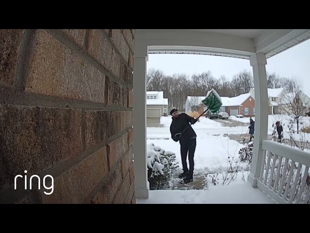 Simple Gesture Was Such A Huge Thing! Ring Cam Captures Neighborly Moment | Neighborhood Stories