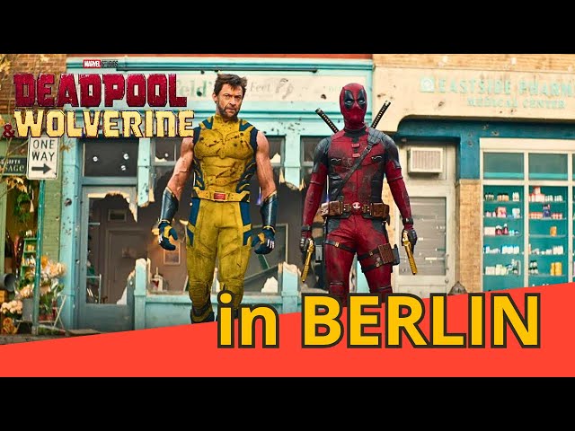 Deadpool & Wolverine Ryan Reynolds & Hugh Jackman kommen einfach nach Berlin! 🇩🇪 Fan-Event in Berlin