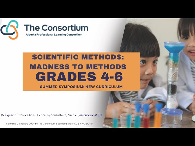 Scientific Methods Grades 4-6: From Madness to Methods