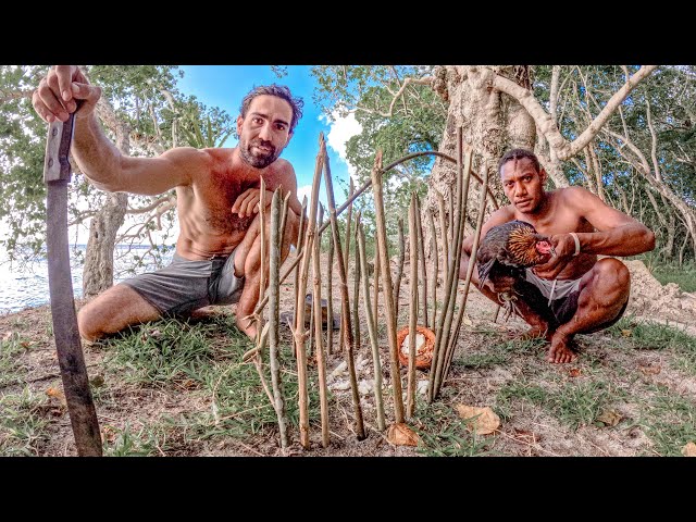 Making Bush Traps & Foraging Wild Foods