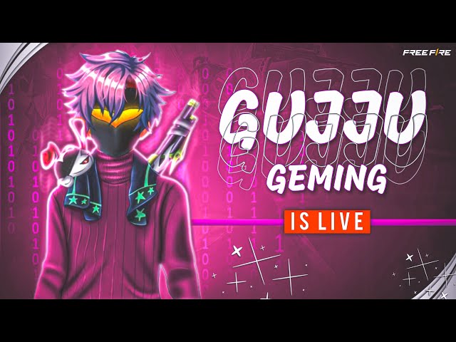 Gujju Geming is live free fire 🔥 garena free fire #freefire #ff #geming