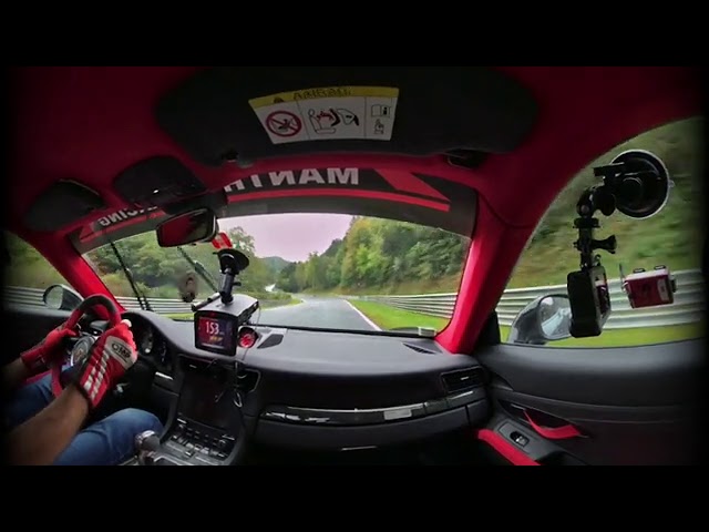 NURBURGRING FULL 4K 180° YOU MY PASSENGER  INTO THE GT2 RS MANTHEY RACING!