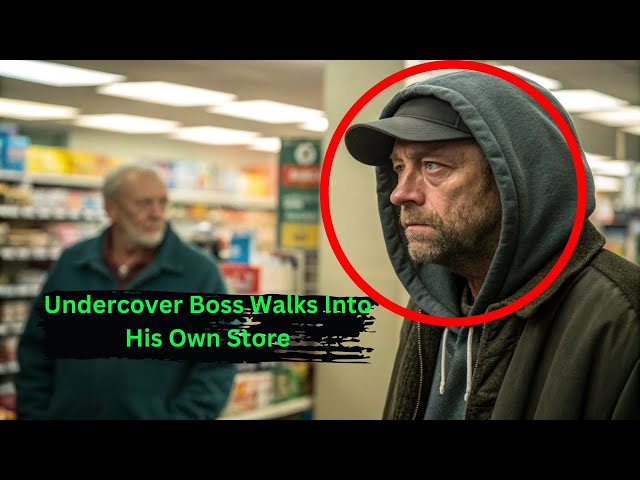 Undercover Boss Walks Into His Own Store, Stops Cold When He Hears What The Cashier Says