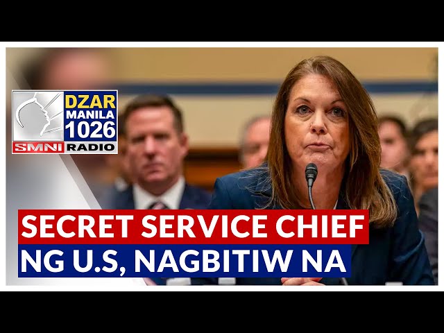 U.S. Secret Service Chief, nagbitiw sa pwesto kasunod ng nangyari kay Donald Trump