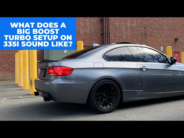 Big Boost 3.3 E92 Single Turbo Sounds