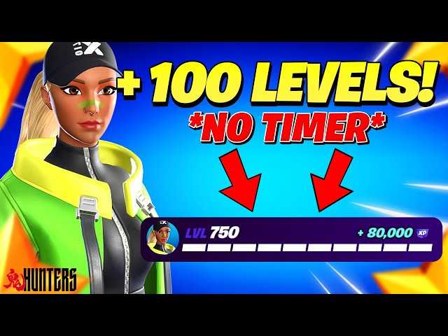 *No Timer* Game Breaking FORTNITE XP GLITCH MAP to LEVEL UP FAST!