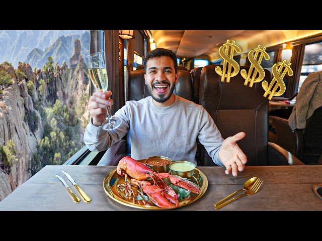 TESTING the Most Expensive and Luxurious TRAIN in MEXICO