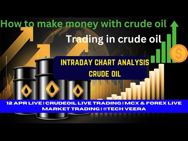 12 APR LIVE | CRUDEOIL LIVE TRADING | MCX & FOREX LIVE MARKET TRADING | @TECH VEERA