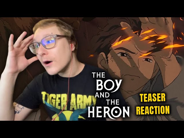 The Boy and the Heron - Official Teaser REACTION