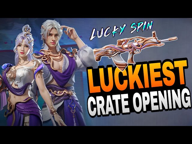 🥰 NEW QBZ AND MYTHICS LUCKY SPIN CRATE OPENING