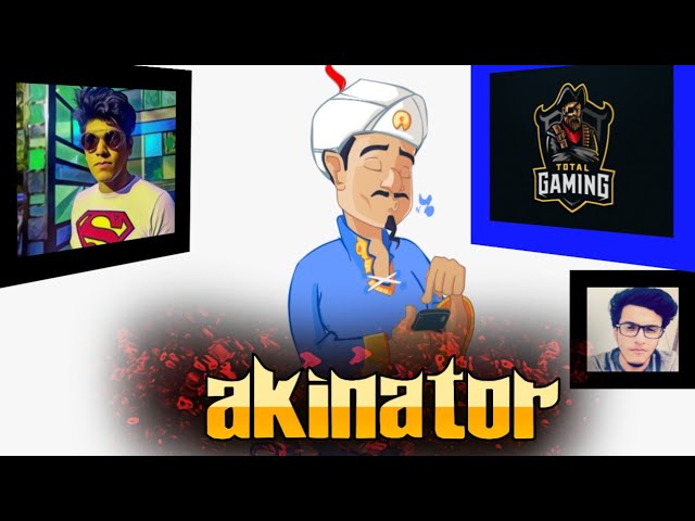 Playing akinator | @Mythpat  | @Total gaming  | @Liveinsane