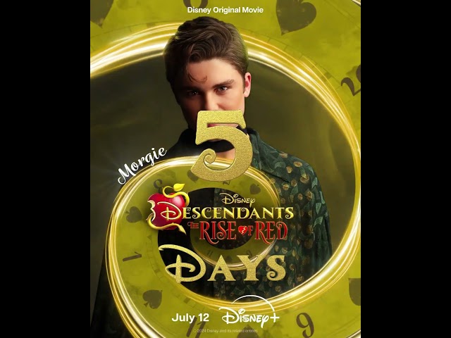 5 Days | Descendants the Rise of Red |  #descendants #disney