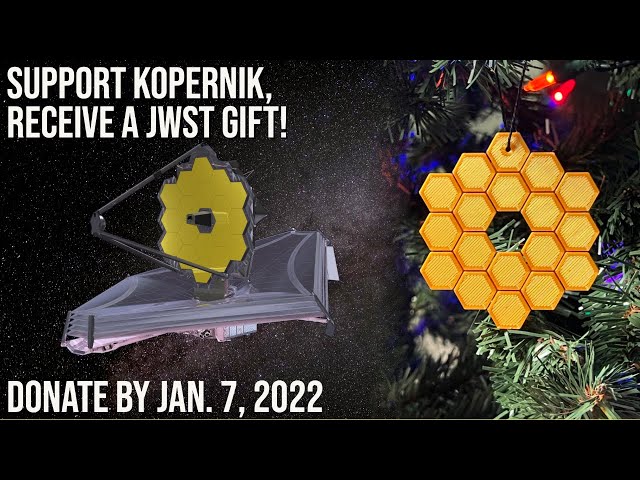 Support Kopernik, Receive a Gift | Final Call for James Webb Telescope Ornament | Donate by Jan 7th