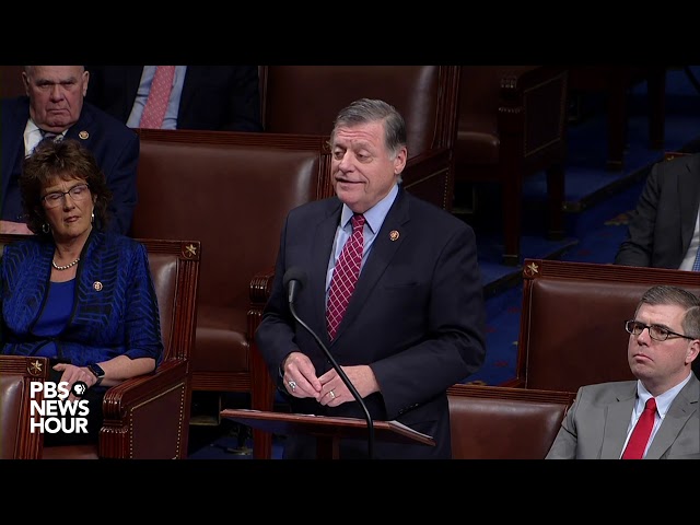 WATCH: Rep. Cole’s remarks ahead of House impeachment vote | Trump's first impeachment