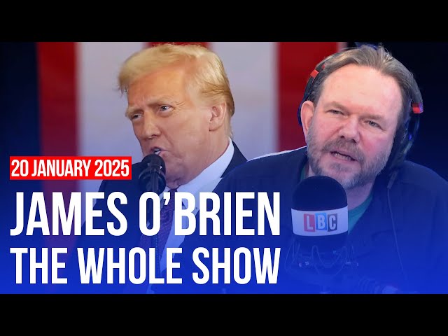 'I marvel at the absence of outrage at Trump' | James O’Brien - The Whole Show