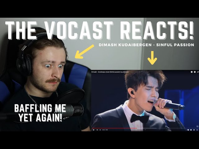 Dimash - Sinful Passion - First Time Reaction & Analysis