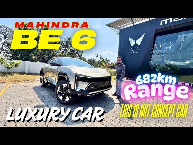 2025 Mahindra BE6 Electric car🔥Three pack | Top hidden features Malayalam | Auto parking| 682km