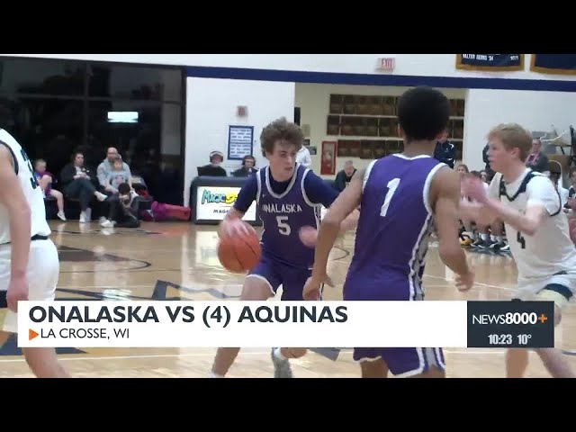 Aquinas Boys top Onalaska at home