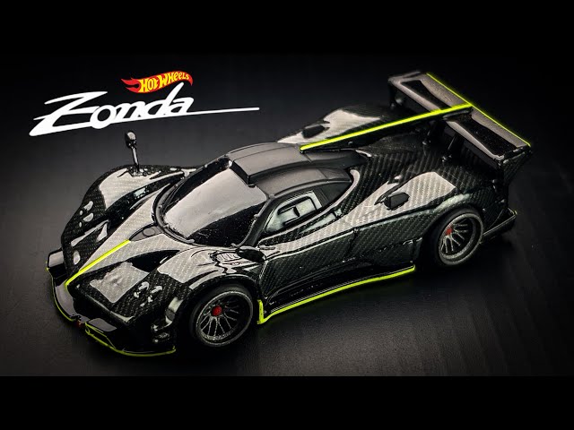 Pagani Zonda R Carbon Hotwheels Custom