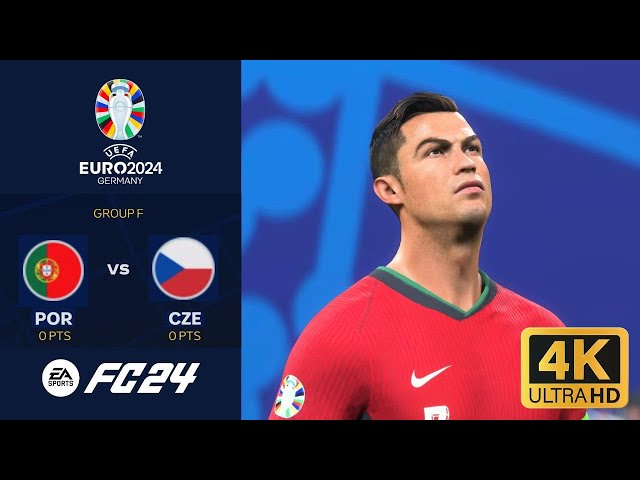 FC 24 - PORTUGAL VS CZECHIA | GROUP STAGE | EUFA EURO 2024 [4K]