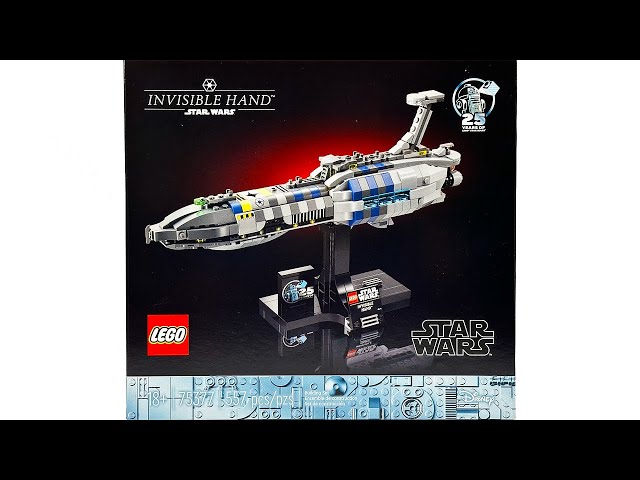 LEGO Star Wars Invisible Hand (75377) Review!