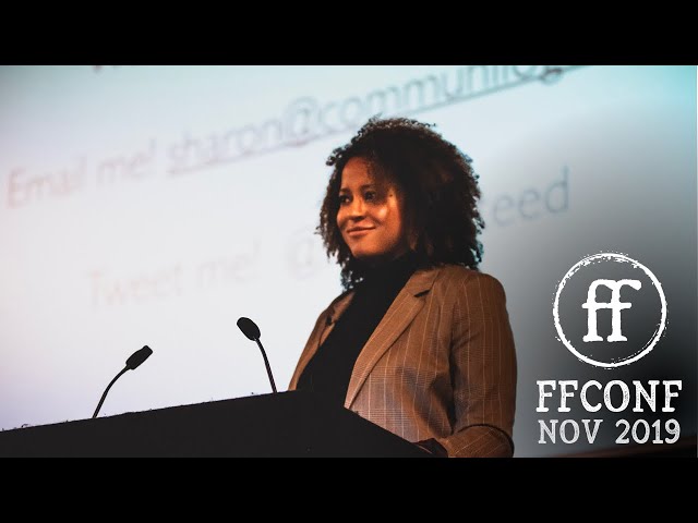 1. Engaging Empathy / Sharon Steed / ffconf 2019