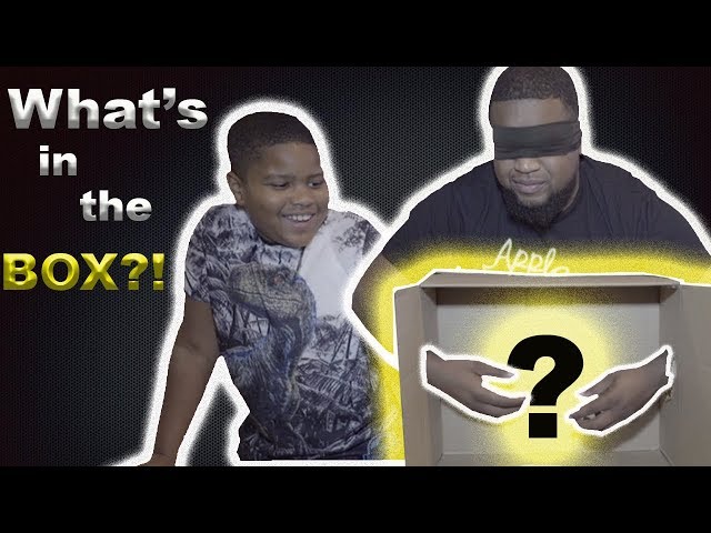 What's in the Box?! Blindfold Challenge *loser picks punishment* | Ghee Funny