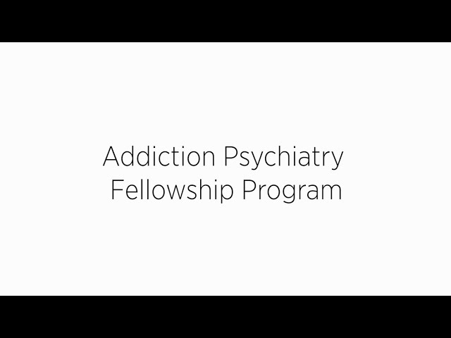 Addiction Medicine Fellowship Program – University of Maryland Medical Center