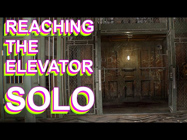 Making it to the Elevator SOLO - Bodycam Zombies