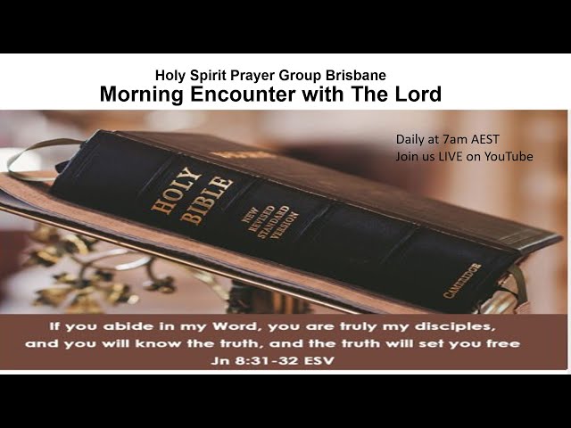 Morning Encounter With The Lord 10.2.2025 (God'd prescription for life in the kingdom - Pt 2)