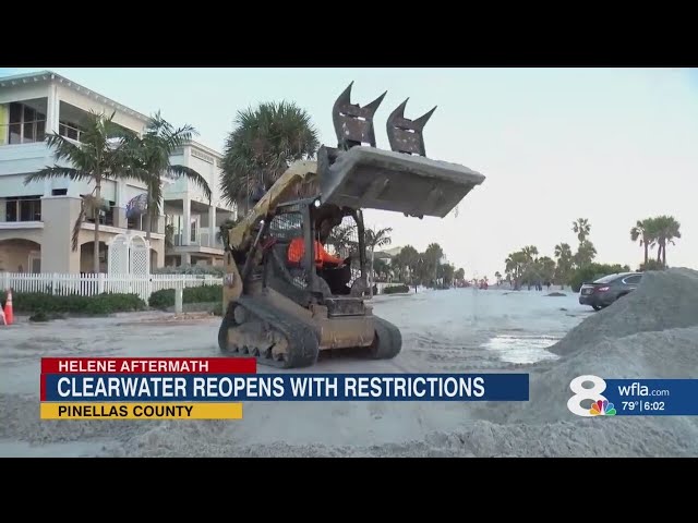 Clearwater Beach reopens with restrictions