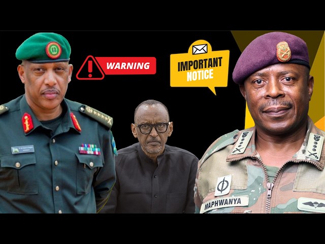 SHOCKING SA ARMY SENDS A STRONG WARNING TO RWANDA WE'RE NOT SCARED OF YOU.