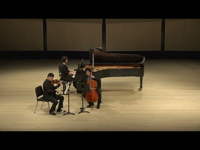 U of Iowa Chamber Music: Schumann - Piano Trio in D minor, III. Langsam, IV. Mit Feuer