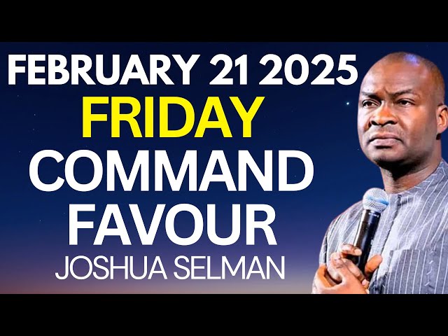 Feb 21 Morning Prayers to Start Your Day | Apostle Joshua Selman