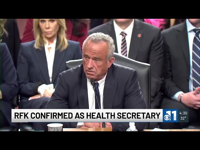 RFK jr. Confirmed as Secretary of Health and Human Services