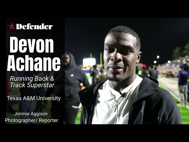 Devon Achane: Texas A&M Superstar Running Back