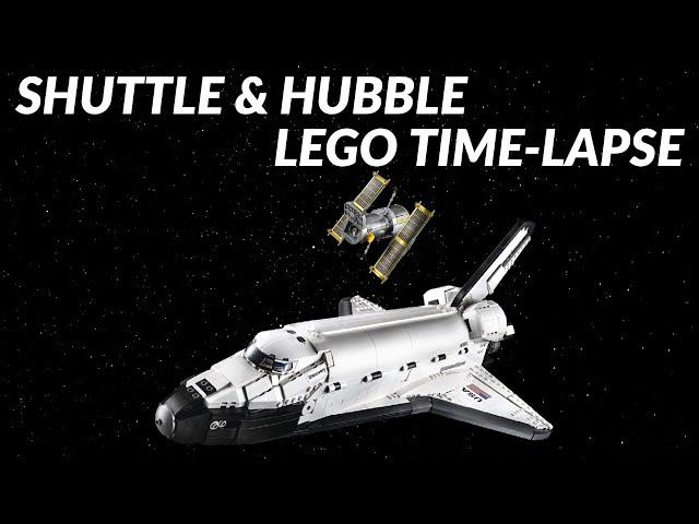 31 Years of Hubble | Lego NASA Space Shuttle Discovery & Hubble Time-lapse Build (Item #10283)