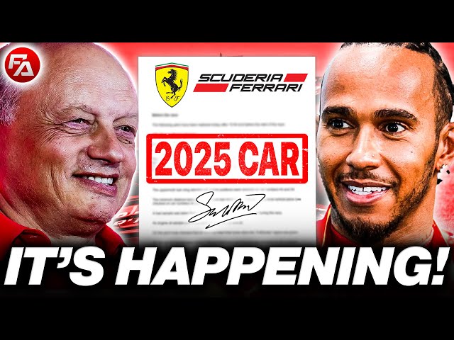 Ferrari JUST BACKED Hamilton with INSANE SF-25 UPGRADES after Barcelona TEST RESULTS!