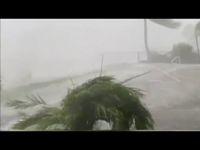 Hurricane Ian's punishing rain, wind and waves hit Pine Island