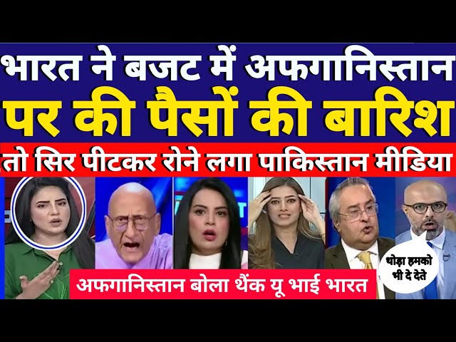 Pakistani Media SHOCKING REACTION to India's Afghanistan Package! IN 2025 BUDGET