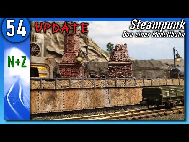 Modelleisenbahn 🚂 Auch kleine Dinge brauchen Platz - Die Fabrik [3] 🚂 Steampunk #54 Modellbau Spur N