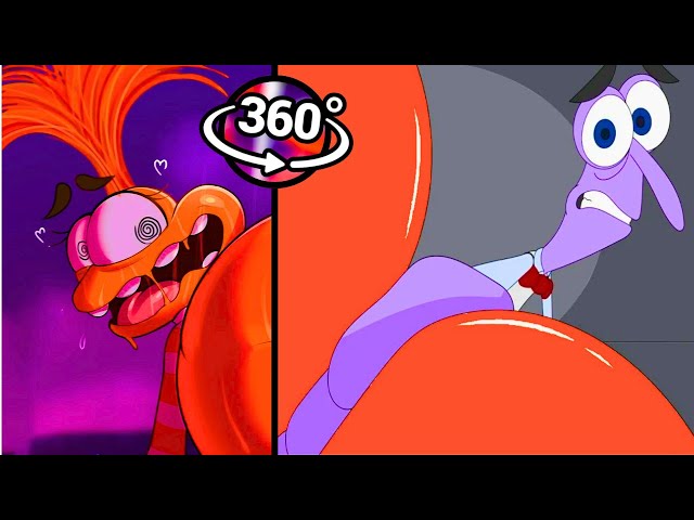 Anxiety x Fear were caught... | Inside out 2 comic dub in 360 VR Cinema