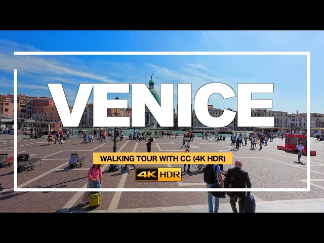 VENICE ITALY 🇮🇹 Walking Tour | October 2023 - 4K 60fps HDR (▶100 min)