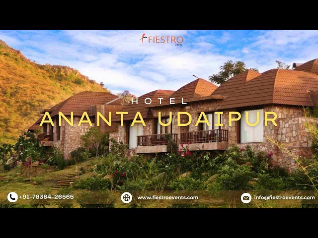 Ananta Udaipur | Wedding Venue In Udaipur | Wedding Planner In Udaipur | Ananta Udaipur Wedding Cost