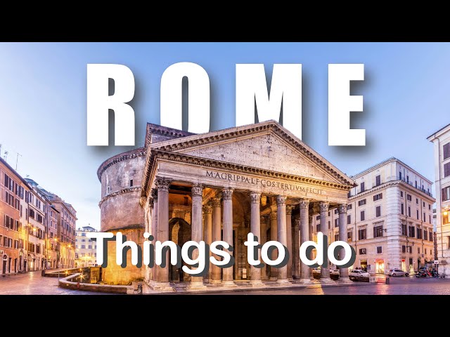 Rome | Top attractions and things to do #rome #gladiator #travel