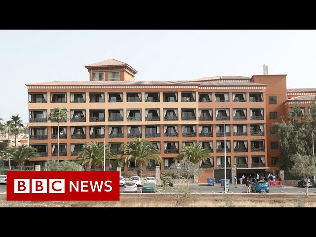 Coronavirus: Britons among hundreds quarantined in Tenerife hotel – BBC News